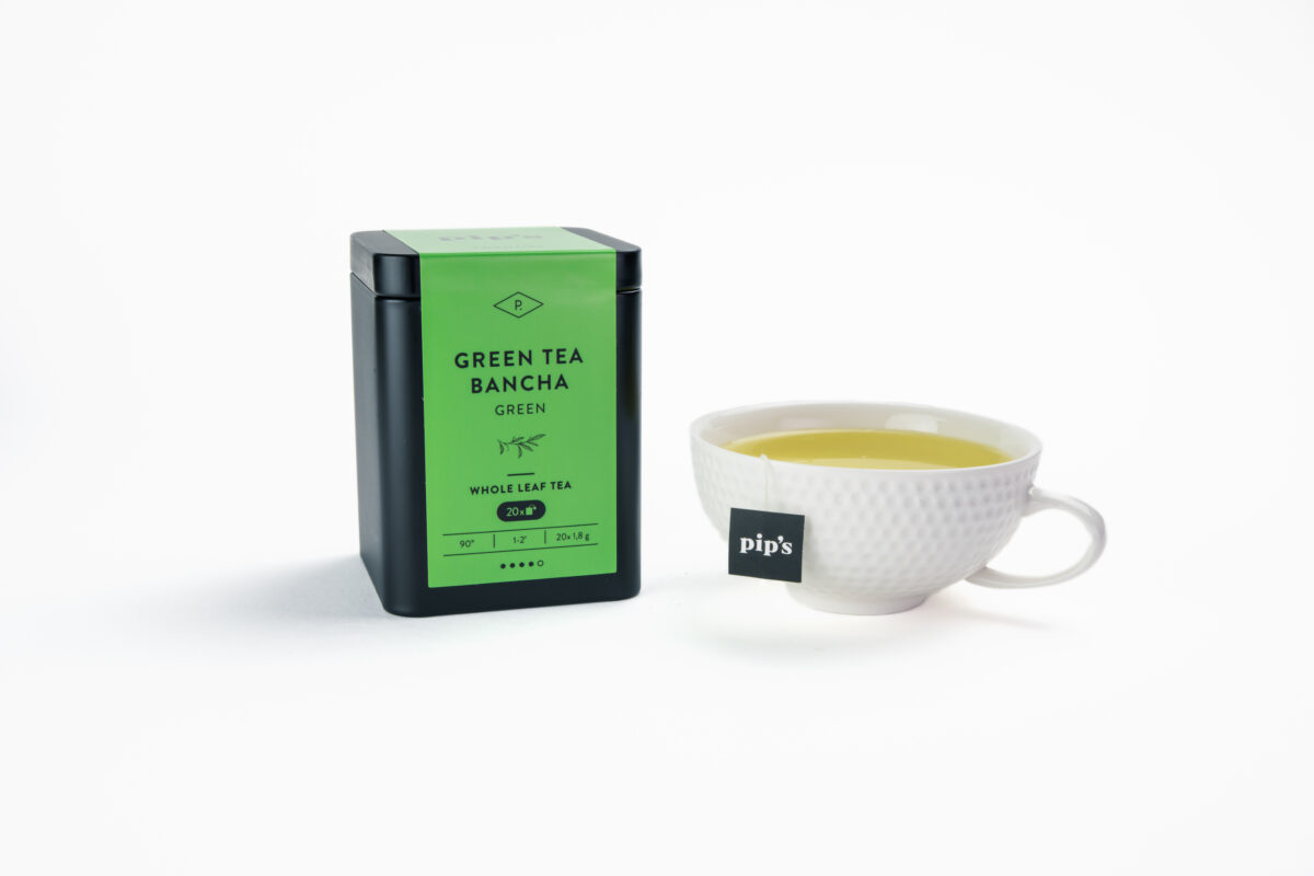 Green Tea Bancha theezakjes